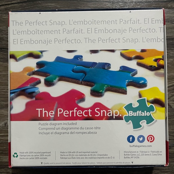 Buffalo Games - Darrell Bush - Big Bear Lodge - 500 Piece Jigsaw Puzzle 🧩 - Picture 2 of 3